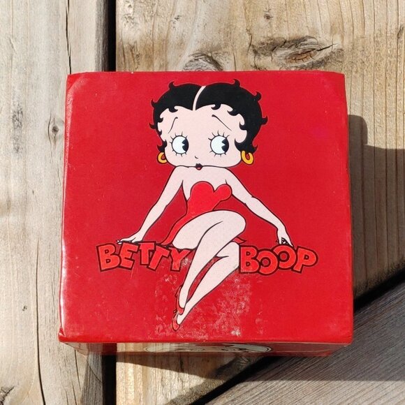 RETRO BETTY BOOP Cardboard Box with Handle - Picture 6 of 6